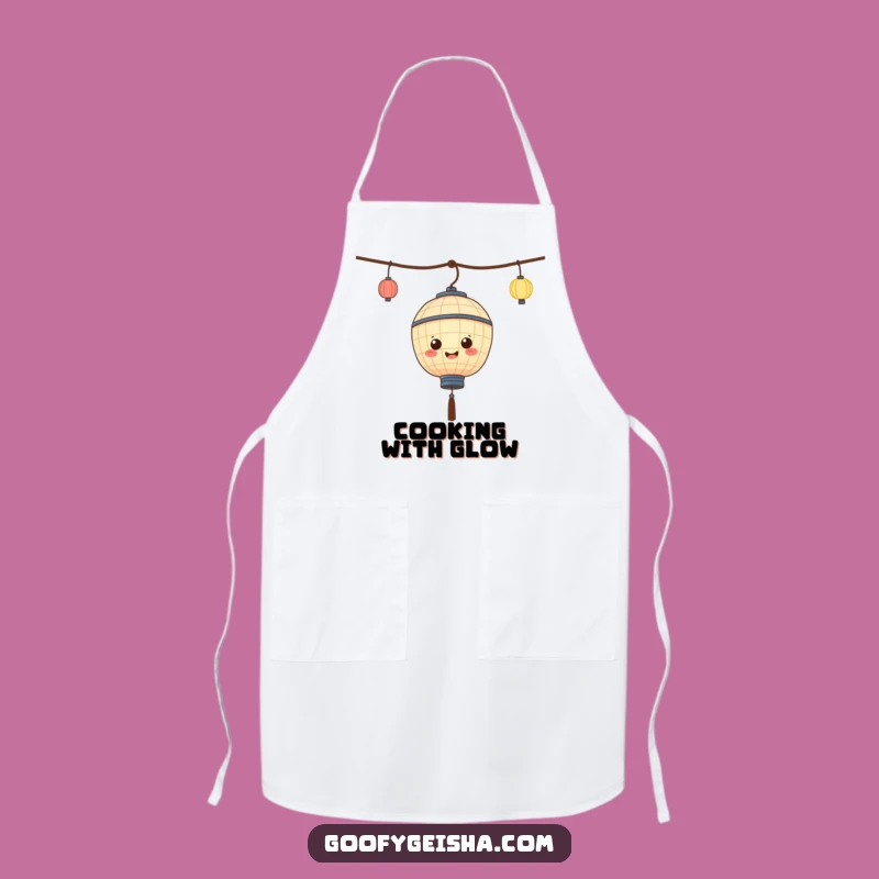 Funny Bobbing Lantern Apron: Cute Character, Perfect Cheerful Gift!