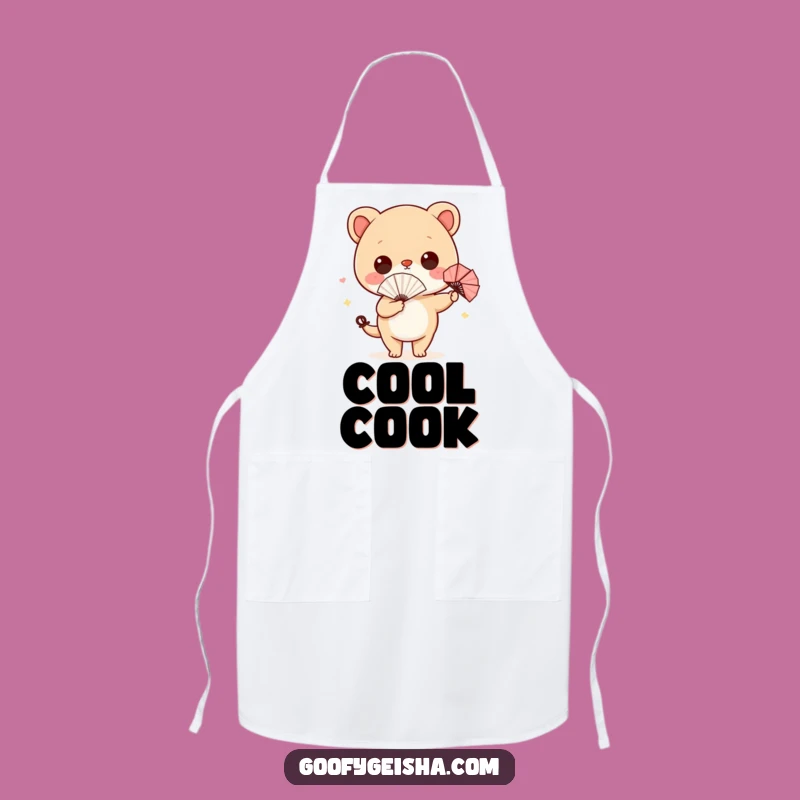 Funny Wiggling Character Apron - Hilarious Kitchen Wear for Cooking Fun