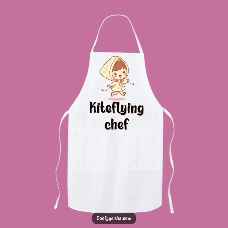 Funny Kite Chef Apron: Happy Skipper Kitchen Fun, Best Funny Gift for Cooks