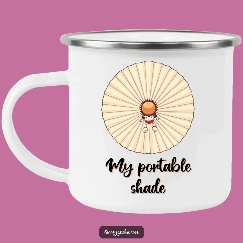 Funny Fan Hider Camping Mug: Adventure's Cool Companion, Perfect Outdoor Funny Gift