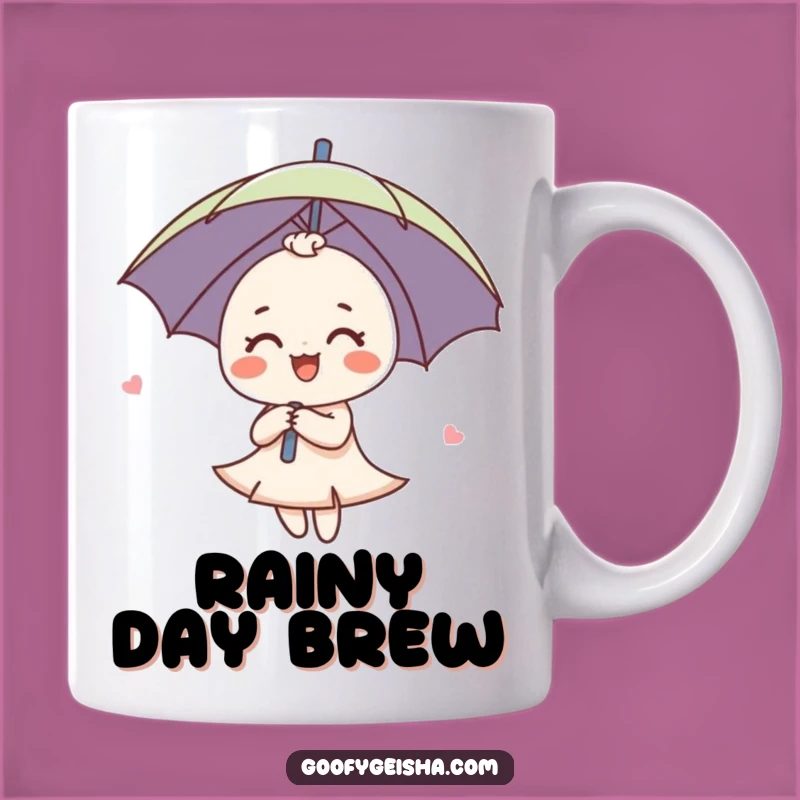 Funny Umbrella Mug: Spin into Joy with Every Sip