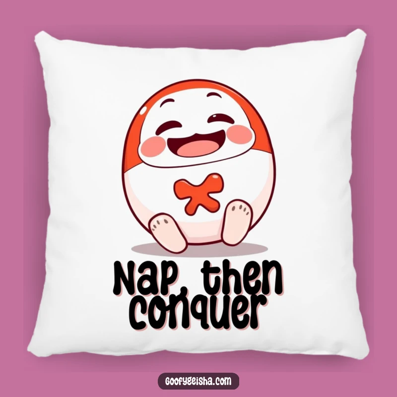Funny Daruma Doll Pillow: Comfort and Cheer for Resilience