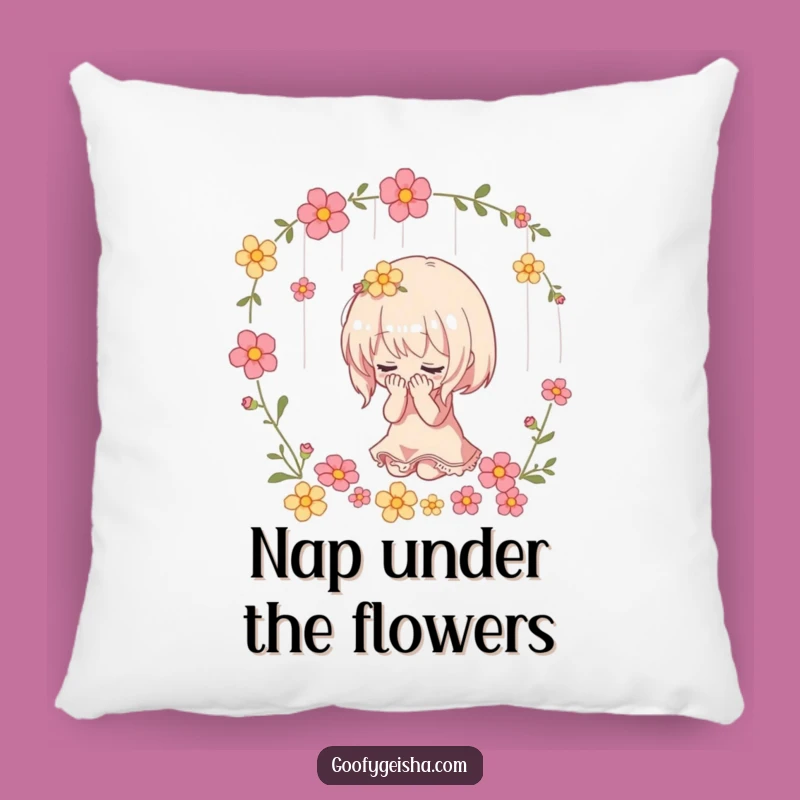 Funny Bowing Character Pillow: Cozy Drama, Decorative Funny Gift
