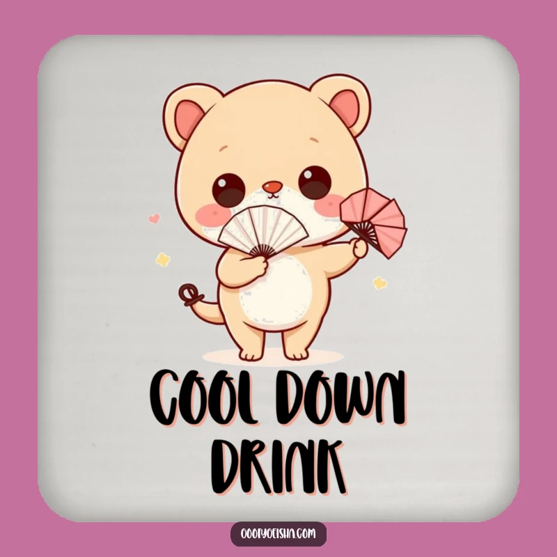 Funny Wiggling Character Coaster Set - Hilarious Drink Protection for Tables