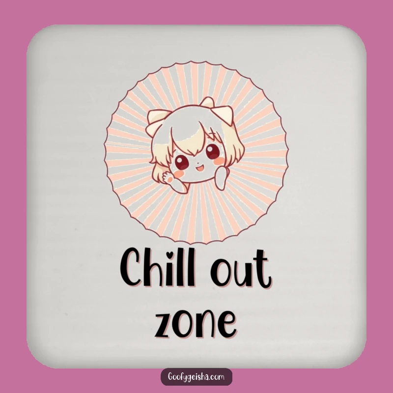 Funny Peeking Character Coaster Cute Waving Table Gift