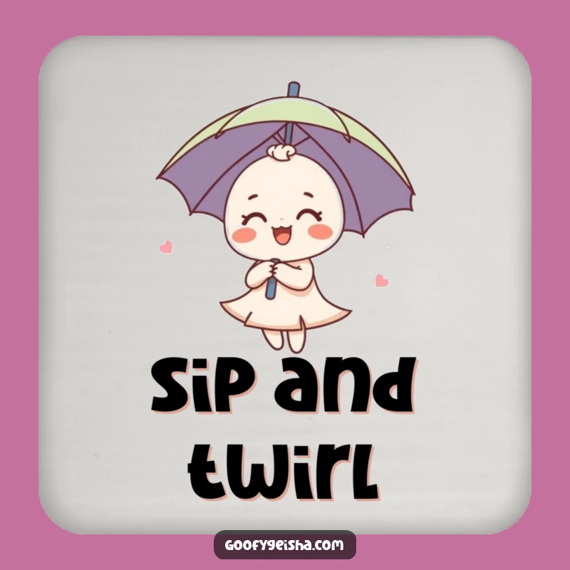 Funny Umbrella Coasters: Joyful Protection for Your Table