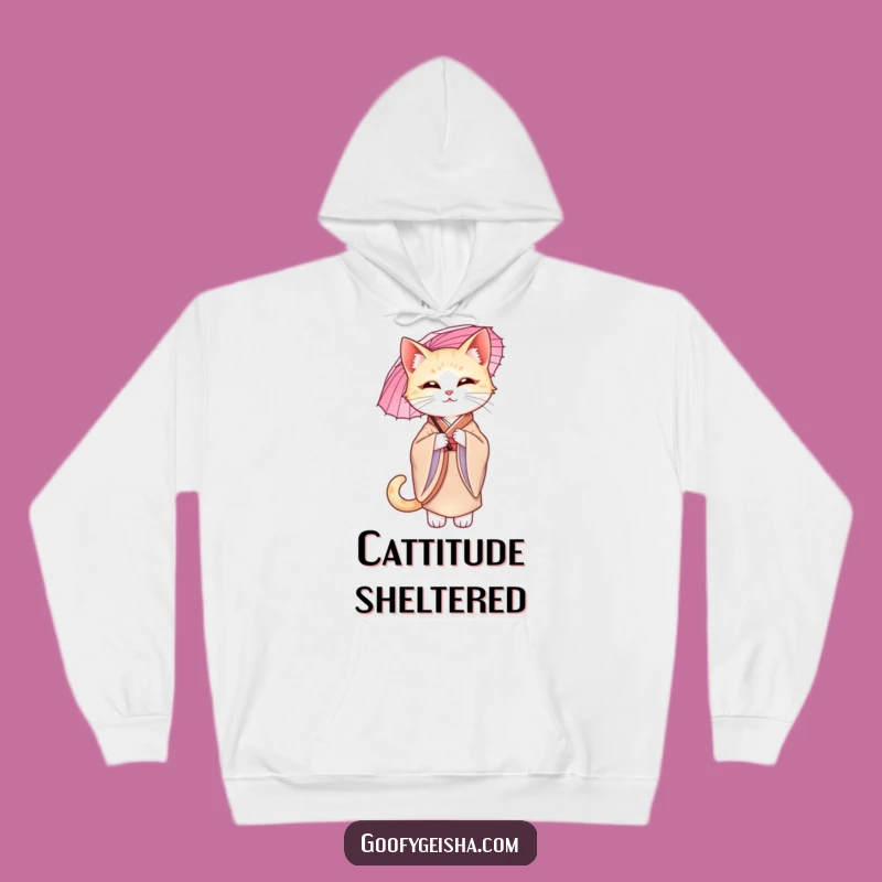 Funny Cat Kimono Hoodie: Cozy Graceful Comfort, Awesome Humorous Gift