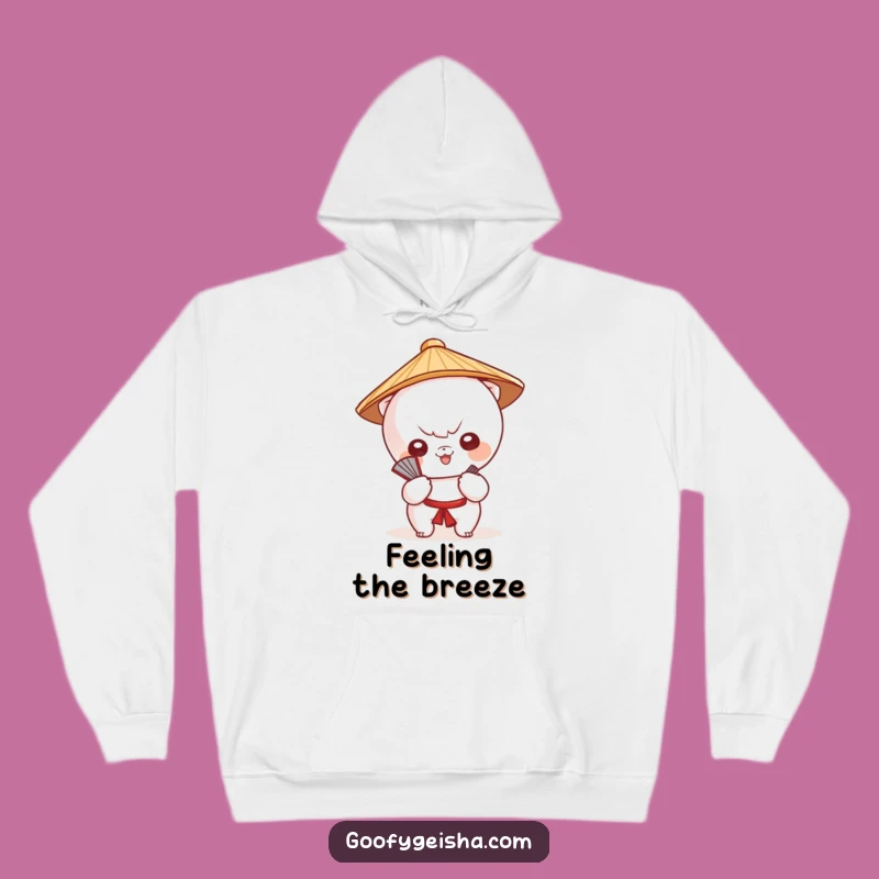 Cozy Funny Kawaii Fan Hoodie: Japanese Comfort, Perfect Warm Gift