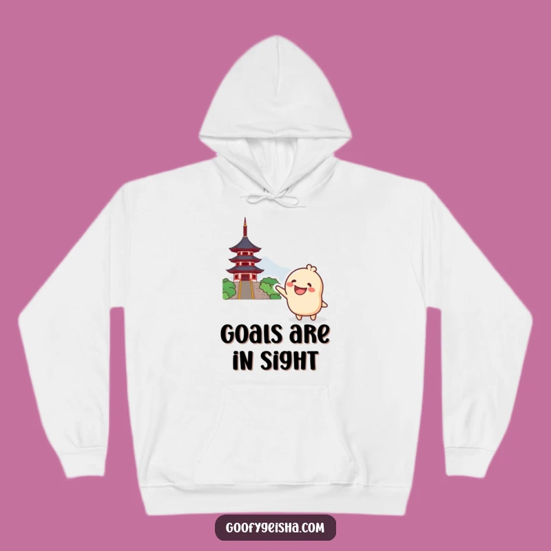 Cozy Funny Kawaii Pagoda Hoodie: Warm Your Heart with Laughter