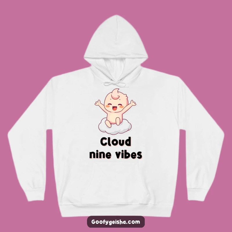 Funny Kawaii Cloud Dreamer Hoodie: Cozy & Joyful Wear