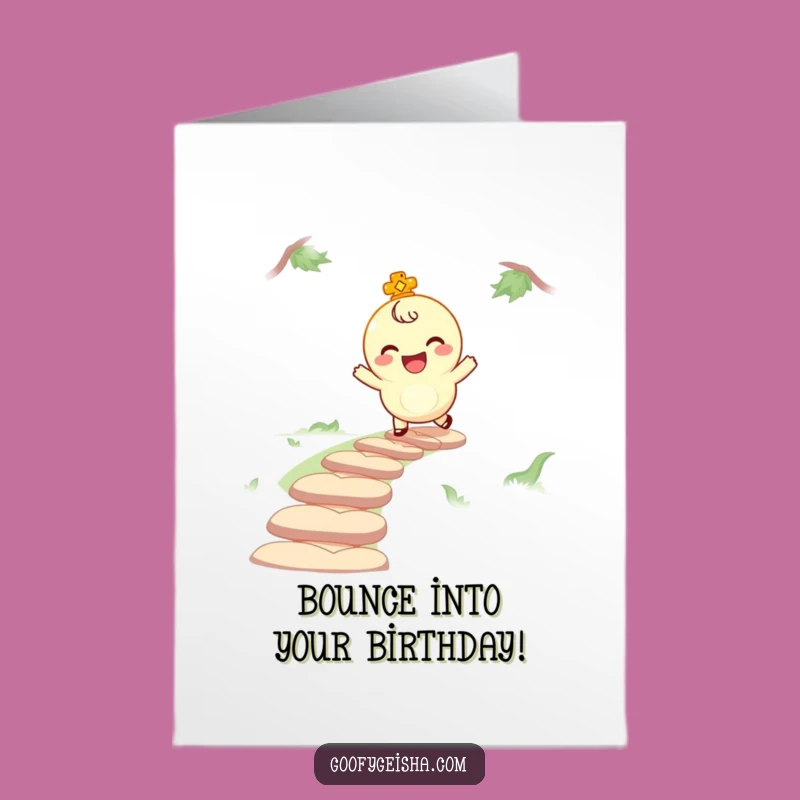 Free Printable Birthday Card: Funny Lucky Charm, Bouncy DIY Downloadable Gift