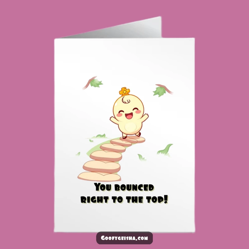 Free Printable Congrats Card: Funny Lucky Charm, Bouncy DIY Downloadable Gift