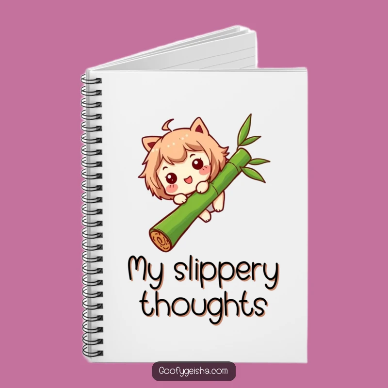 Funny Bamboo Journal: Comical Character Notebook, Perfect Funny Gift for Ideas