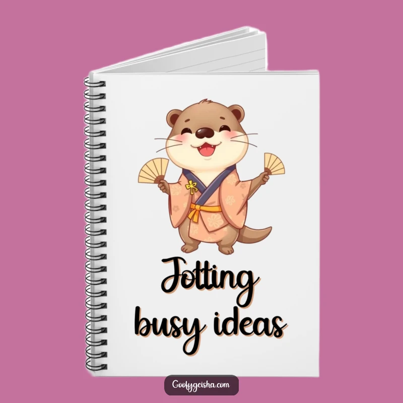 Funny Otter Kimono Notebook: Jot Down Playful Ideas, Perfect Humorous Gift