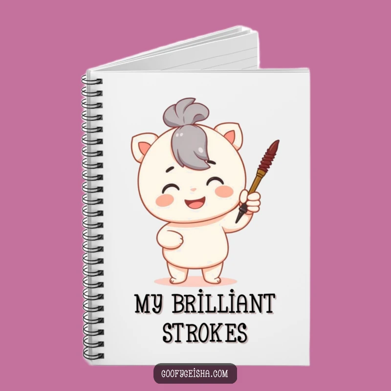 Funny Calligraphy Journal: Proud Artist Notebook, Perfect Funny Gift for Ideas