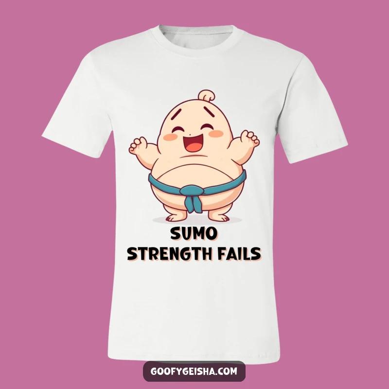 Funny Sumo T-Shirt: Hilarious Pose Apparel, Ideal Funny Gift for Athletes