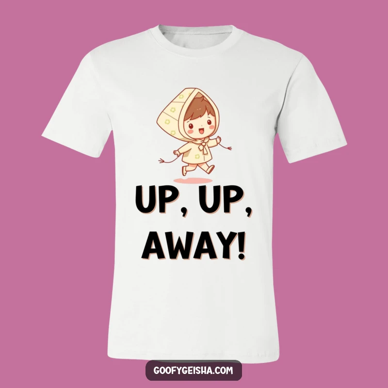 Funny Kite Skipper T-Shirt: Happy Character Play, Great Funny Gift for Fun Lovers