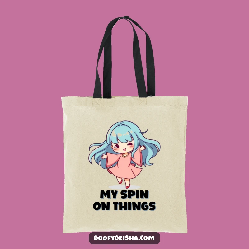 Funny Kawaii Dance Tote: Carry Your Moves and Merriment